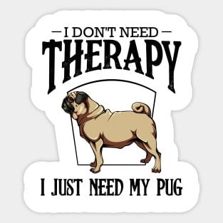 Pug Sticker